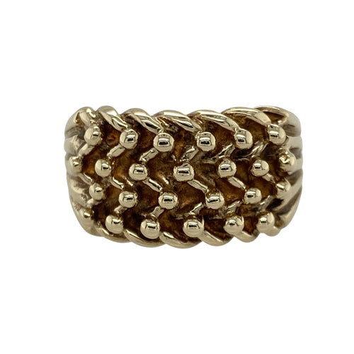9ct Gold Keeper Ring