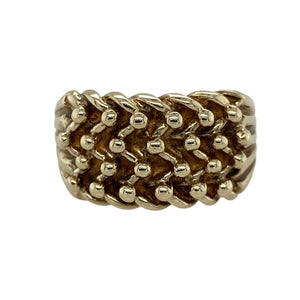 9ct Gold Keeper Ring