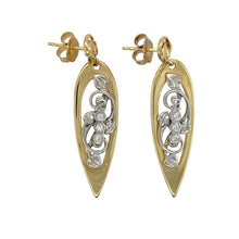 Load image into Gallery viewer, 18ct Gold &amp; Diamond Set Clogau Tree of Life Drop Earrings
