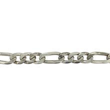 Load image into Gallery viewer, 925 Silver 9&quot; Figaro Bracelet
