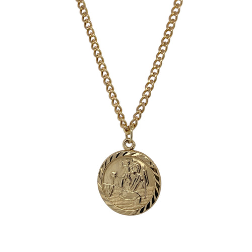 9ct Gold St Christopher 16