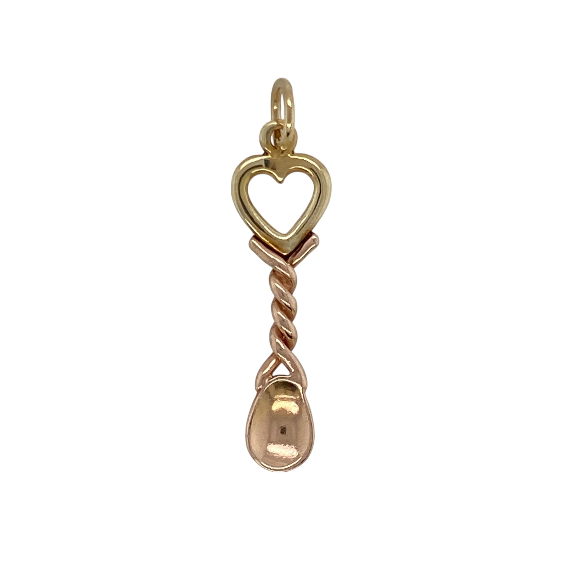 9ct Gold Clogau Lovespoon Pendant