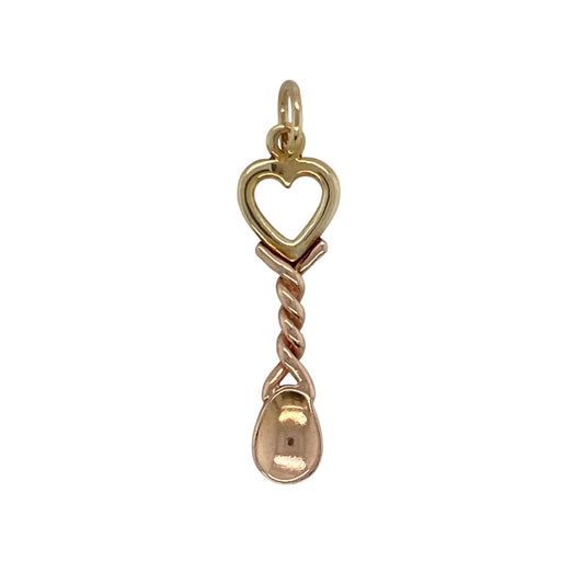 9ct Gold Clogau Lovespoon Pendant