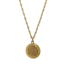 Load image into Gallery viewer, 9ct Gold St Christopher 18&quot; Necklace
