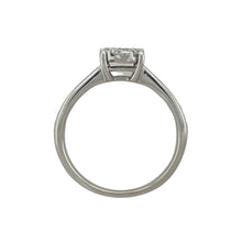Load image into Gallery viewer, 9ct White Gold &amp; Diamond Set Cluster Illusion Solitaire Ring
