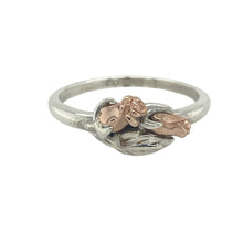 Load image into Gallery viewer, 925 Silver Clogau Rose Flower Glyn Rhosyn Ring
