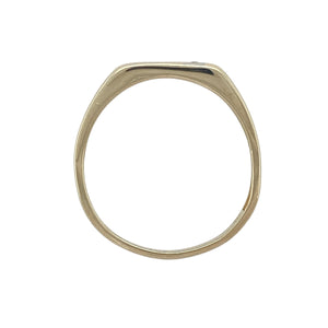 9ct Gold & Diamond Set Signet Ring