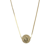Load image into Gallery viewer, 9ct Gold Diamond Cut Ball 20&quot; Necklace
