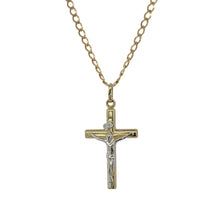 Load image into Gallery viewer, 9ct Gold Crucifix 20&quot; Necklace
