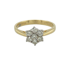 Load image into Gallery viewer, 18ct Gold &amp; Diamond Set Cluster Ring
