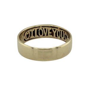 9ct Gold & Diamond Set Band Ring