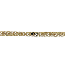 Load image into Gallery viewer, 9ct Gold 8&quot; Byzantine Style Bracelet
