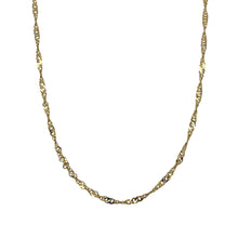 Load image into Gallery viewer, 9ct Gold 24&quot; Singapore Chain
