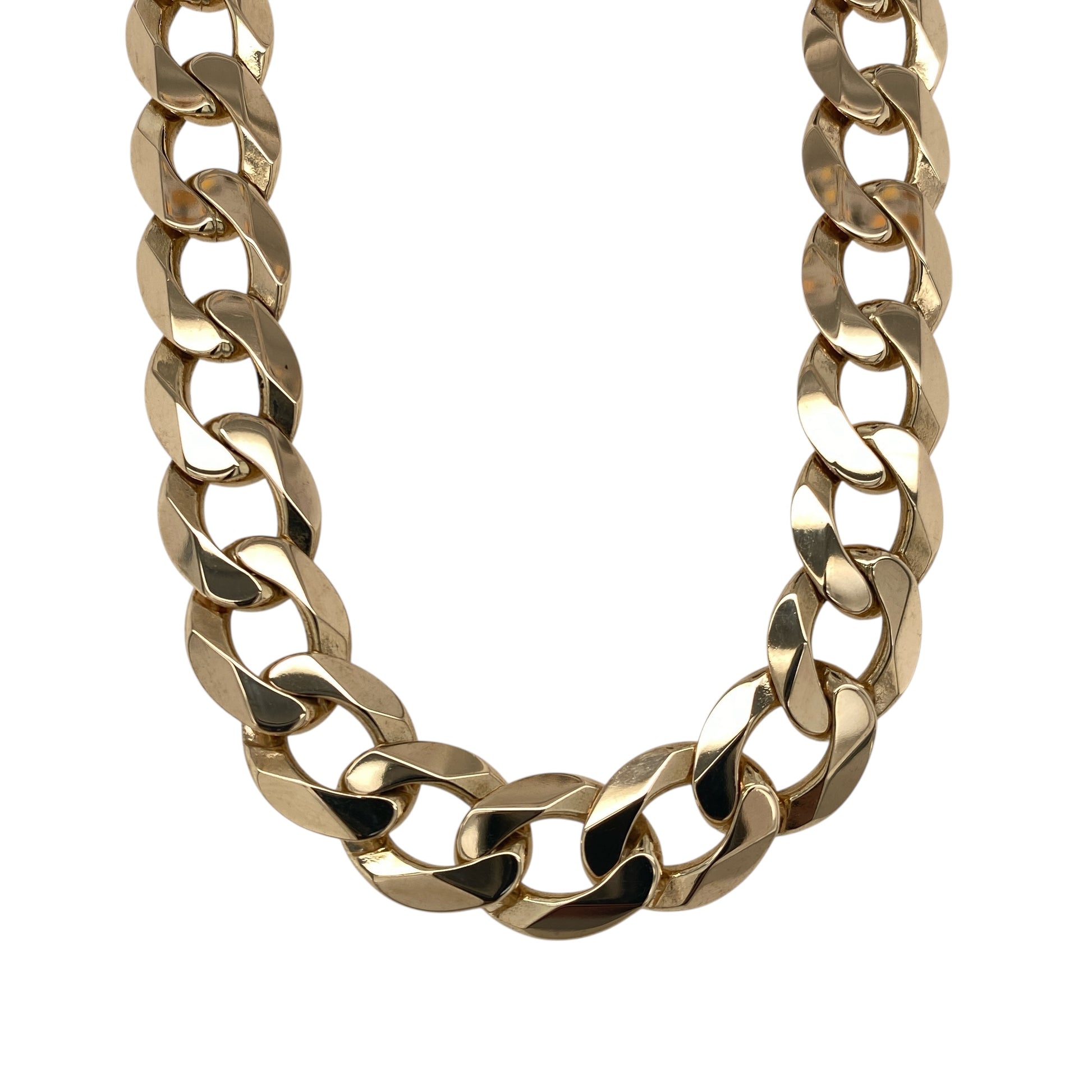 9ct Gold 22" Curb Chain