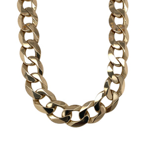 9ct Gold 22" Curb Chain