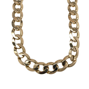 9ct Solid Gold 24" Curb Chain