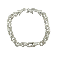 Load image into Gallery viewer, New 925 Silver 6.5&quot; Boxing Glove Belcher Bracelet
