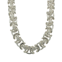 Load image into Gallery viewer, New 925 Solid Silver 24&quot; Byzantine Chain
