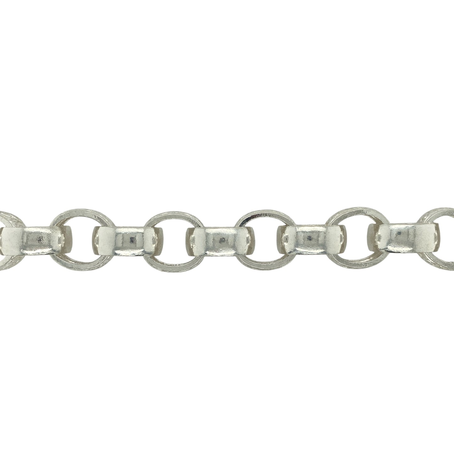 New 925 Solid Silver 26" Patterned Belcher Chain 232 grams