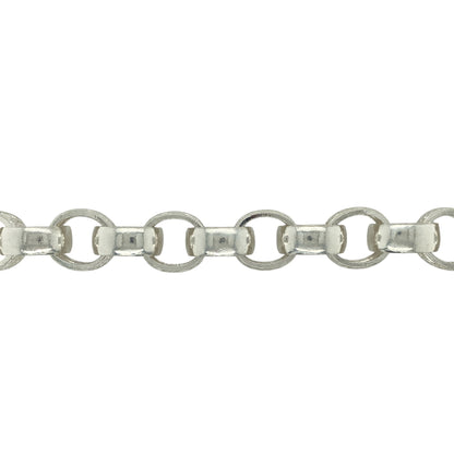 New 925 Solid Silver 26" Patterned Belcher Chain 232 grams