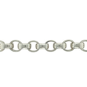 New 925 Solid Silver 26" Patterned Belcher Chain 232 grams