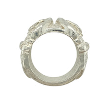 Load image into Gallery viewer, New 925 Solid Silver Double Buckle Ring
