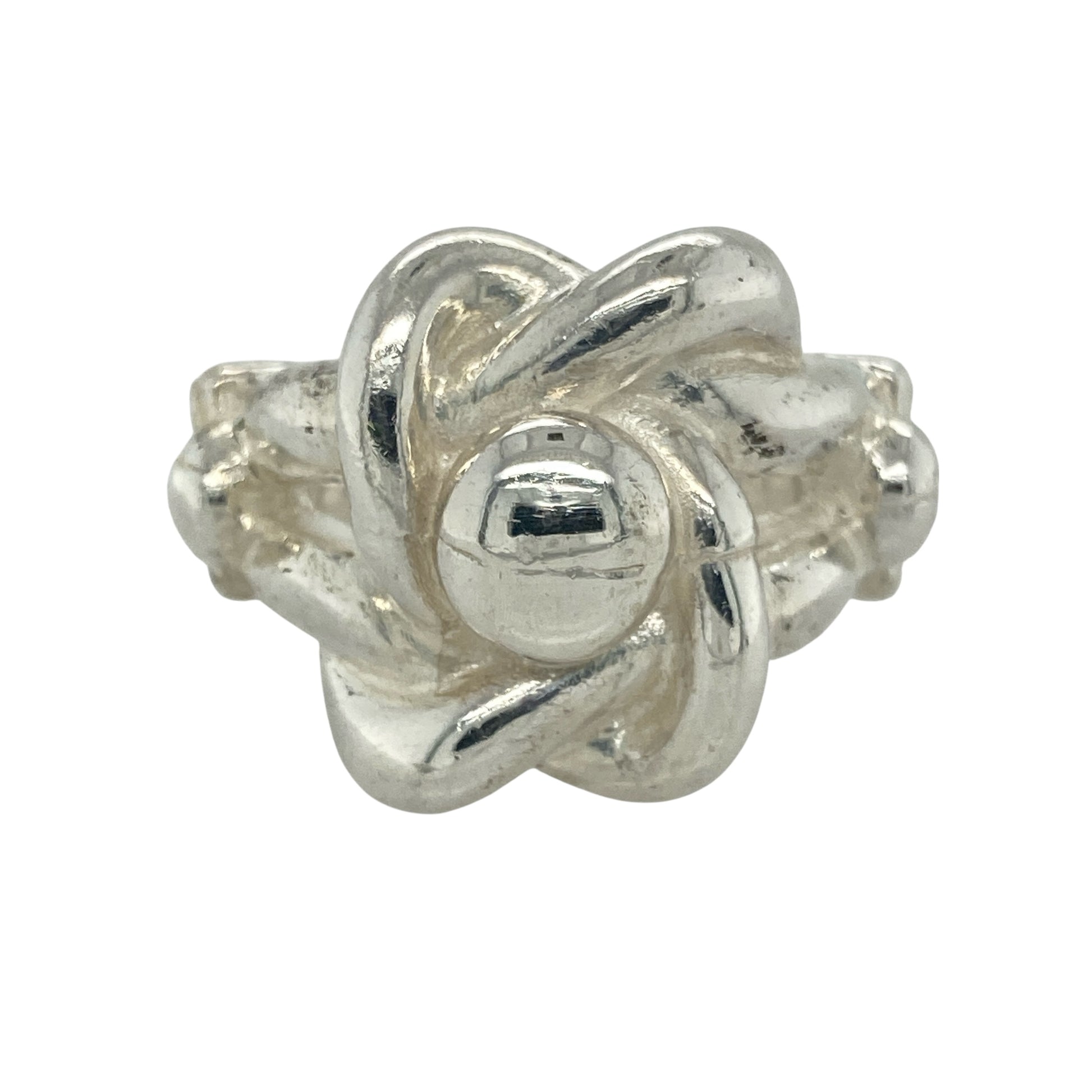 New 925 Solid Knot Ring