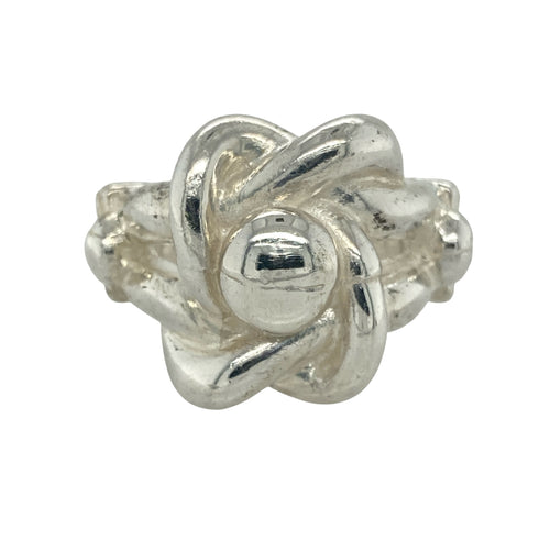 New 925 Solid Knot Ring