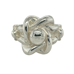 New 925 Solid Knot Ring