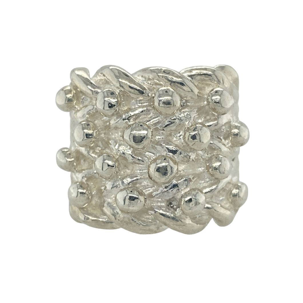 New 925 Solid Silver Keeper Ring