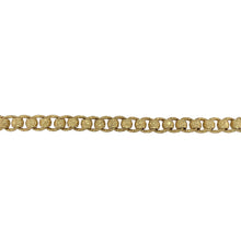 Load image into Gallery viewer, New Solid 925 Silver Heavily 9ct Gold Plated 8&quot; Rollerball Bracelet
