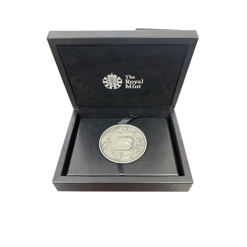 999 Silver Royal Mint Pistrucci Waterloo Medal