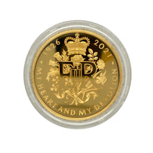 Load image into Gallery viewer, 2021 Two Ounce Gold Proof 95th Birthday Queen Elizabeth II Coin
