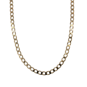 9ct Gold 20" Curb Chain