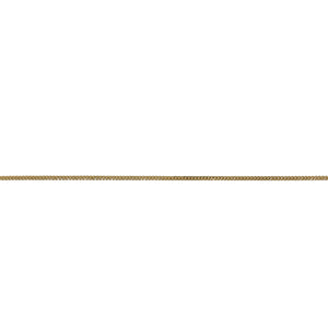 9ct Gold 7.5" Curb Bracelet
