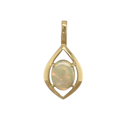 18ct Gold & Opal Set Pendant