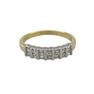 18ct Gold & Diamond Set Band Ring