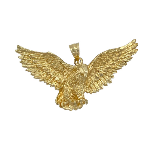 9ct Gold Eagle Pendant