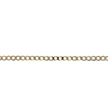 Load image into Gallery viewer, 9ct Gold 8&quot; Curb Bracelet

