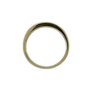 9ct Gold & Diamond Set Band Ring