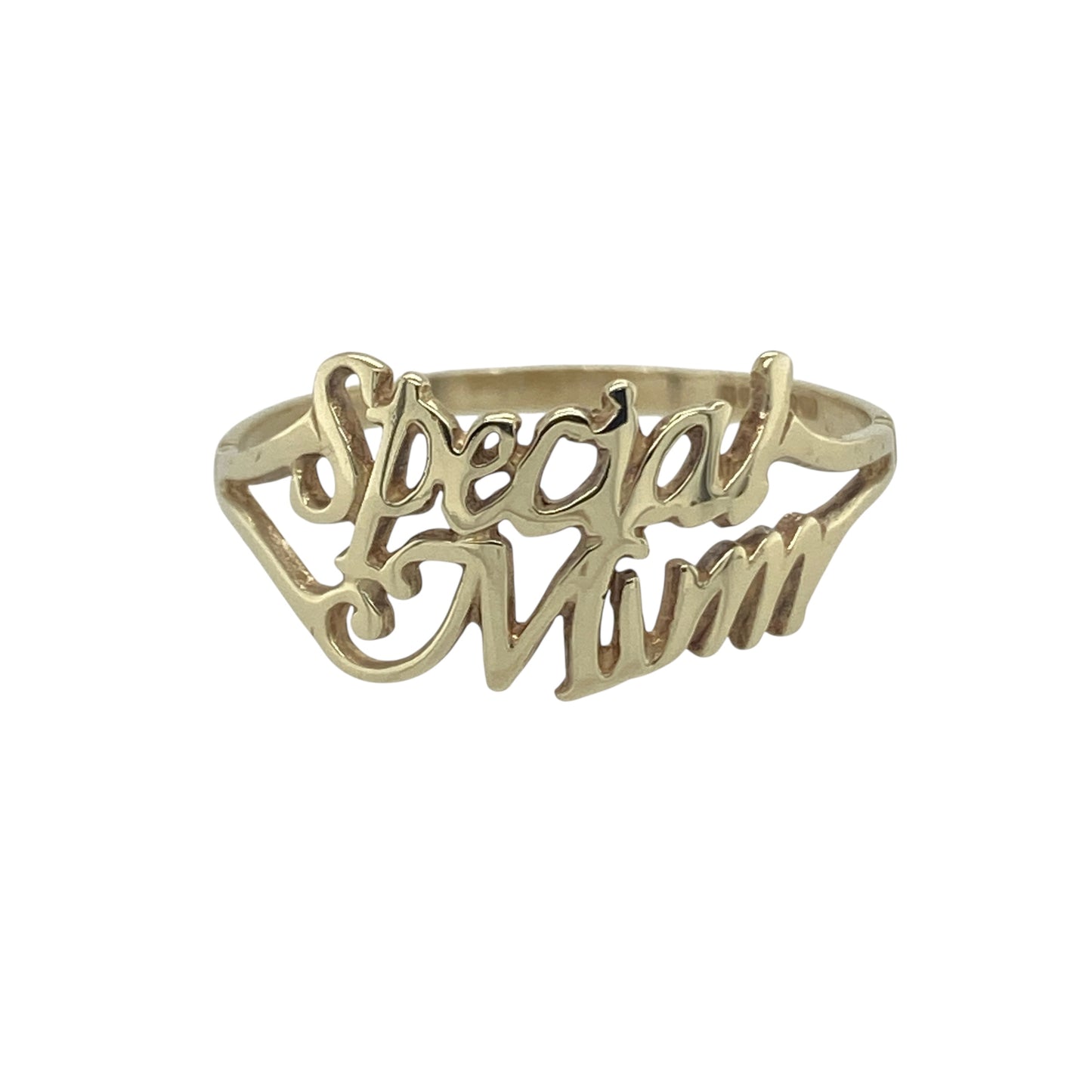 9ct Gold Special Mum Ring