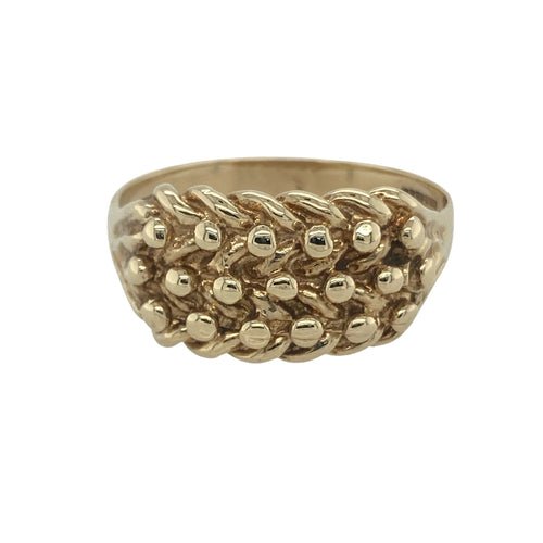 9ct Gold Keeper Ring