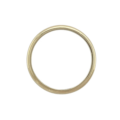 9ct Gold 3mm Wedding Band Ring