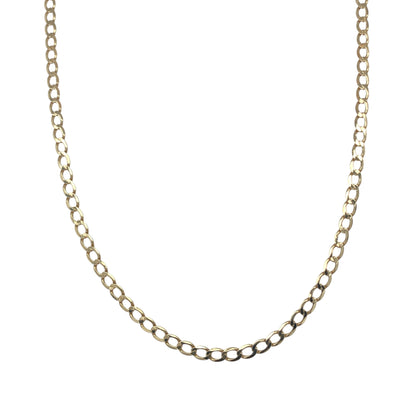 9ct Gold 19" Curb Chain