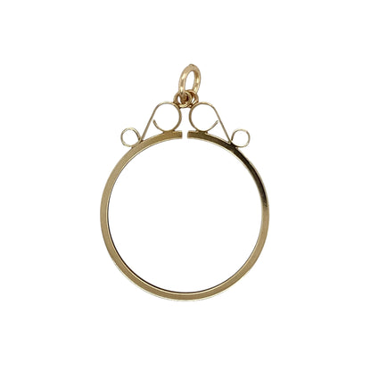 9ct Gold Full Sovereign Pendant