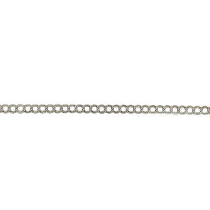 925 Silver Clogau 7" Double Curb Heart T Bar Bracelet