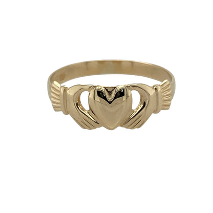 14ct Gold Claddagh Style Ring