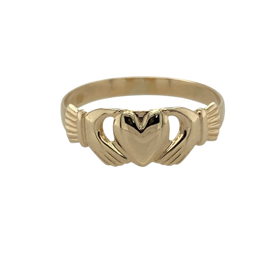14ct Gold Claddagh Style Ring