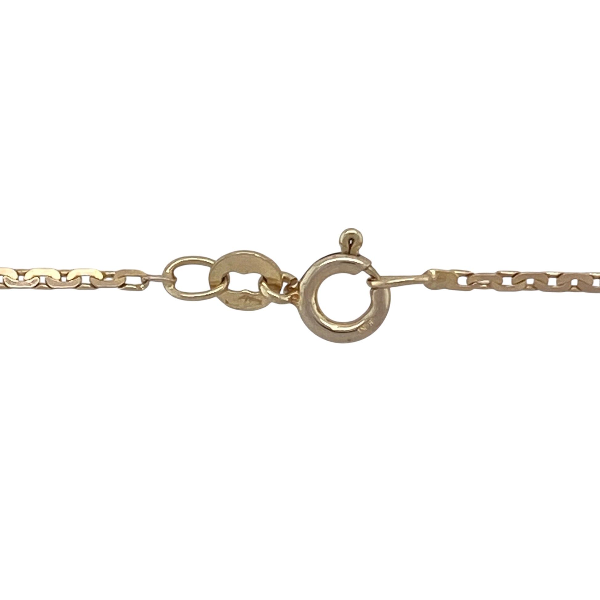 Bring delicate style and warm tones to your collection with this pre-owned 9ct rose gold ‘S’ link chain—a refined design perfect for everyday elegance or pairing with a pendant.

Design: The chain features a 16-inch length with 1mm wide ‘S’ shaped links, creating subtle texture and graceful movement.
Material: Made from 9-carat rose gold, the polished finish highlights the soft blush tones and elegant design.