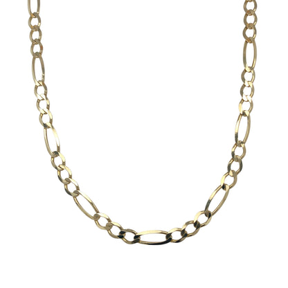 9ct Gold 22" Figaro Chain